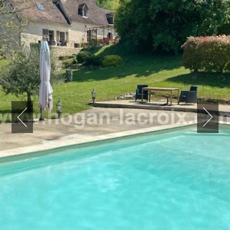 Willa Domaine Du Bonheur En Pierre Avec Piscine, Proche Sarlat Carlux Zewnętrze zdjęcie