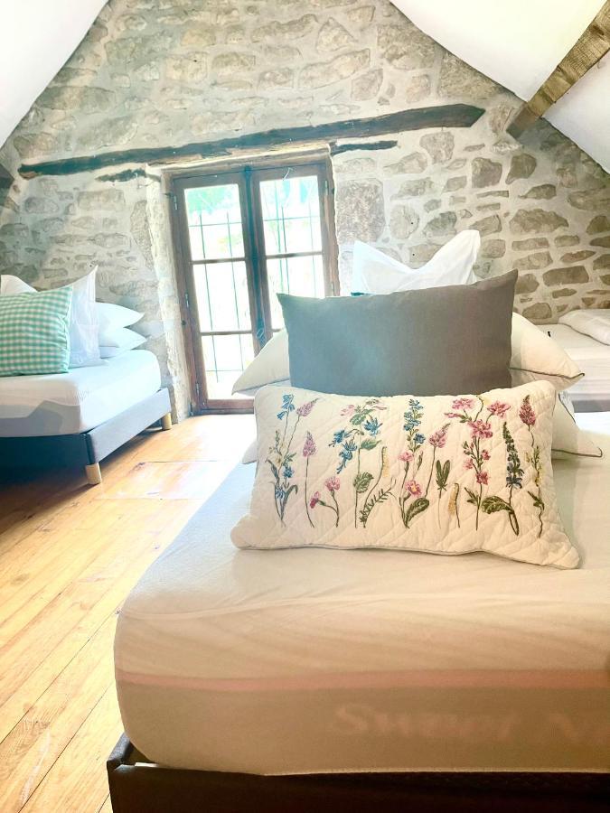 Willa Domaine Du Bonheur En Pierre Avec Piscine, Proche Sarlat Carlux Zewnętrze zdjęcie