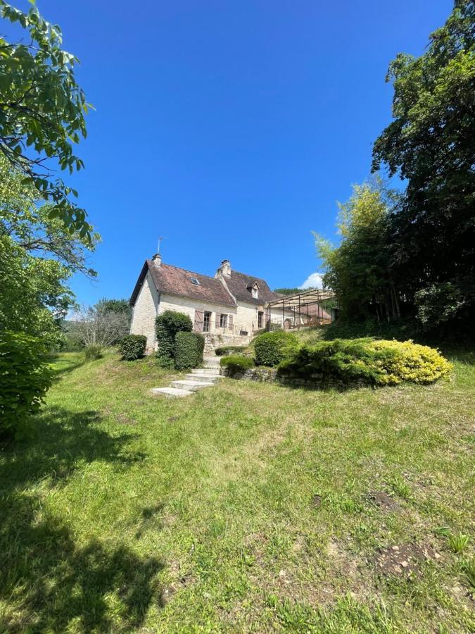 Willa Domaine Du Bonheur En Pierre Avec Piscine, Proche Sarlat Carlux Zewnętrze zdjęcie