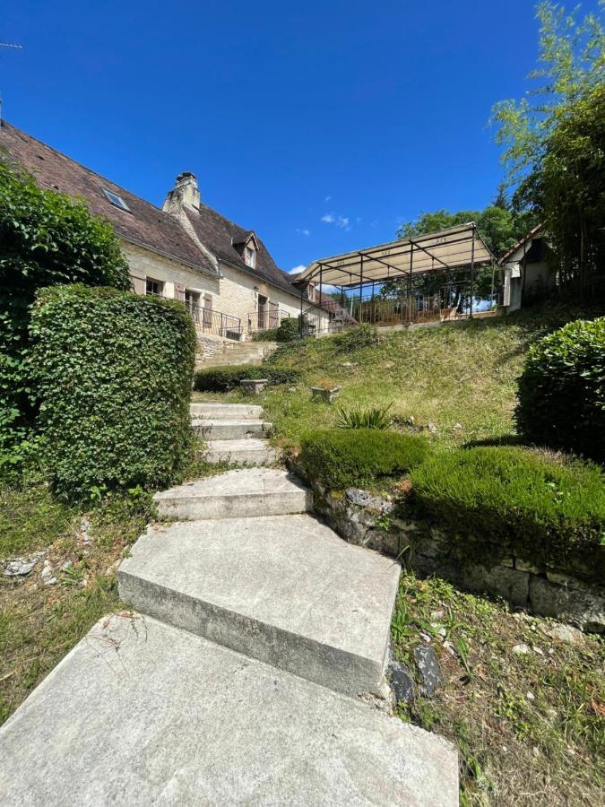 Willa Domaine Du Bonheur En Pierre Avec Piscine, Proche Sarlat Carlux Zewnętrze zdjęcie
