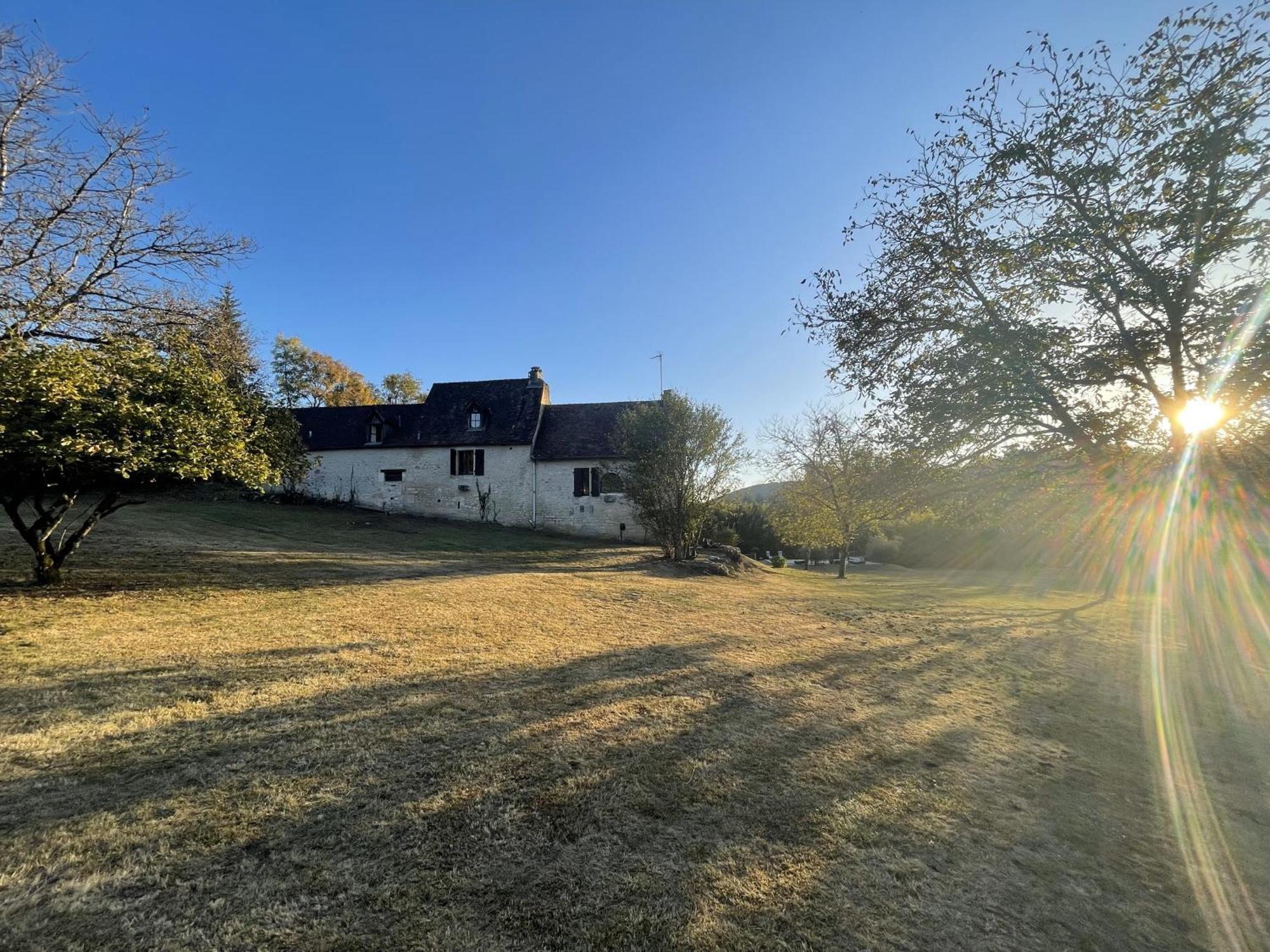 Willa Domaine Du Bonheur En Pierre Avec Piscine, Proche Sarlat Carlux Zewnętrze zdjęcie