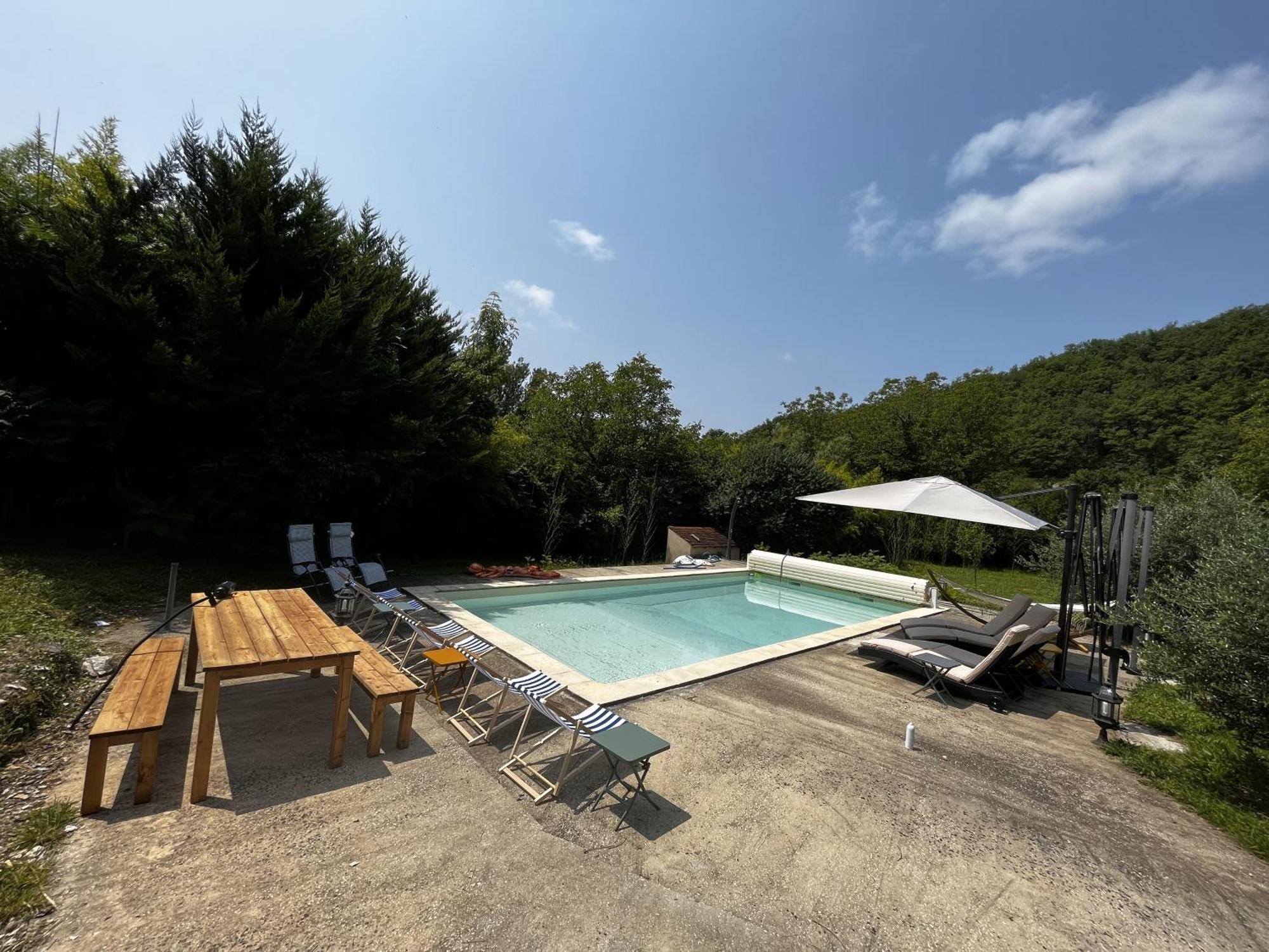 Willa Domaine Du Bonheur En Pierre Avec Piscine, Proche Sarlat Carlux Zewnętrze zdjęcie