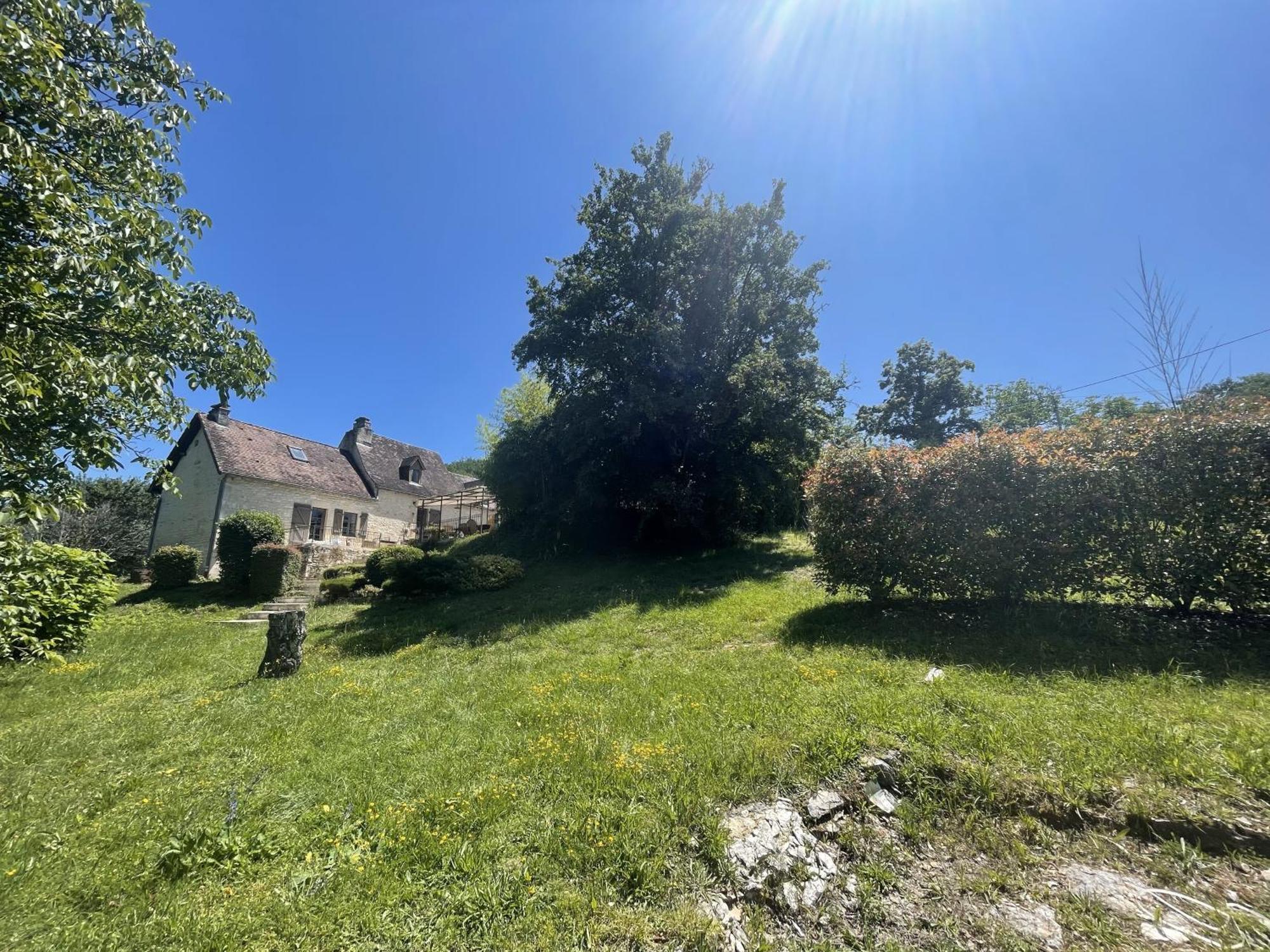 Willa Domaine Du Bonheur En Pierre Avec Piscine, Proche Sarlat Carlux Zewnętrze zdjęcie